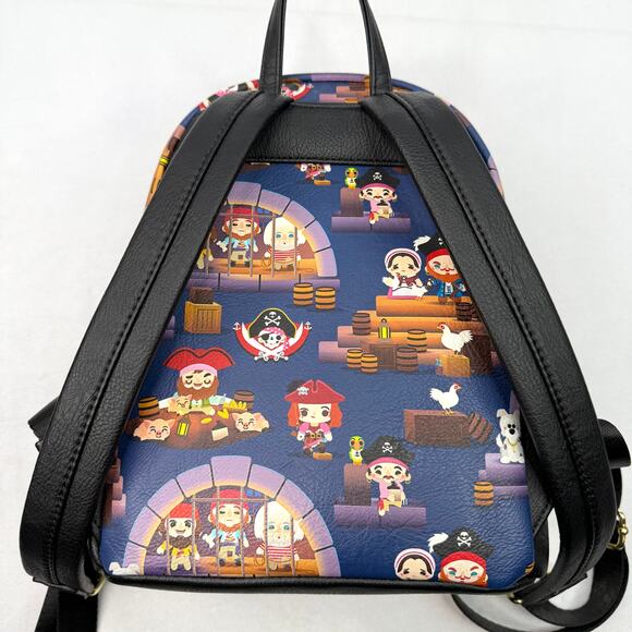 Loungefly Chibi Pirates Mini Backpack - Picture 2 of 9
